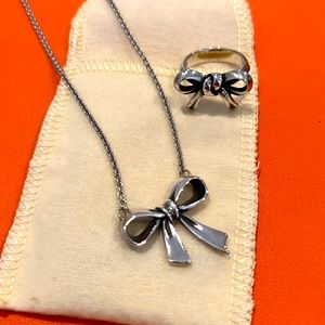 James Avery Bow necklace